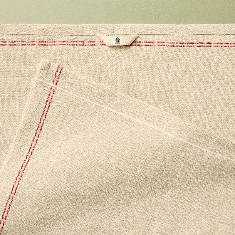 slide 3 of 3, Hearth & Hand with Magnolia Flour Sack Towel Embroidered Tree - Hearth & Hand™ with Magnolia, 1 ct