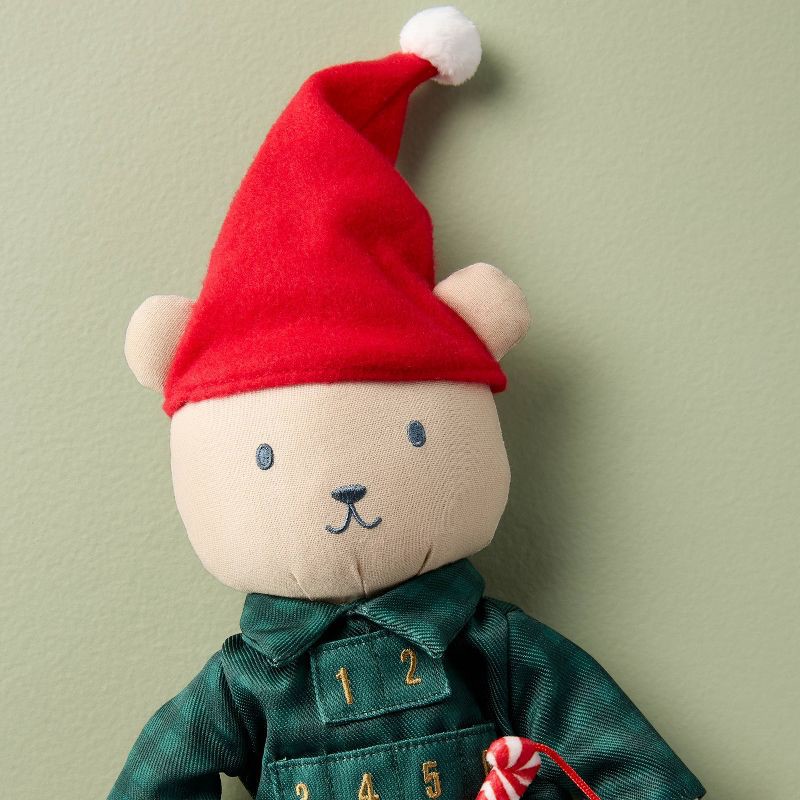 slide 3 of 3, Hearth & Hand with Magnolia Polar Bear Plush Advent Calendar - Hearth & Hand™ with Magnolia, 1 ct