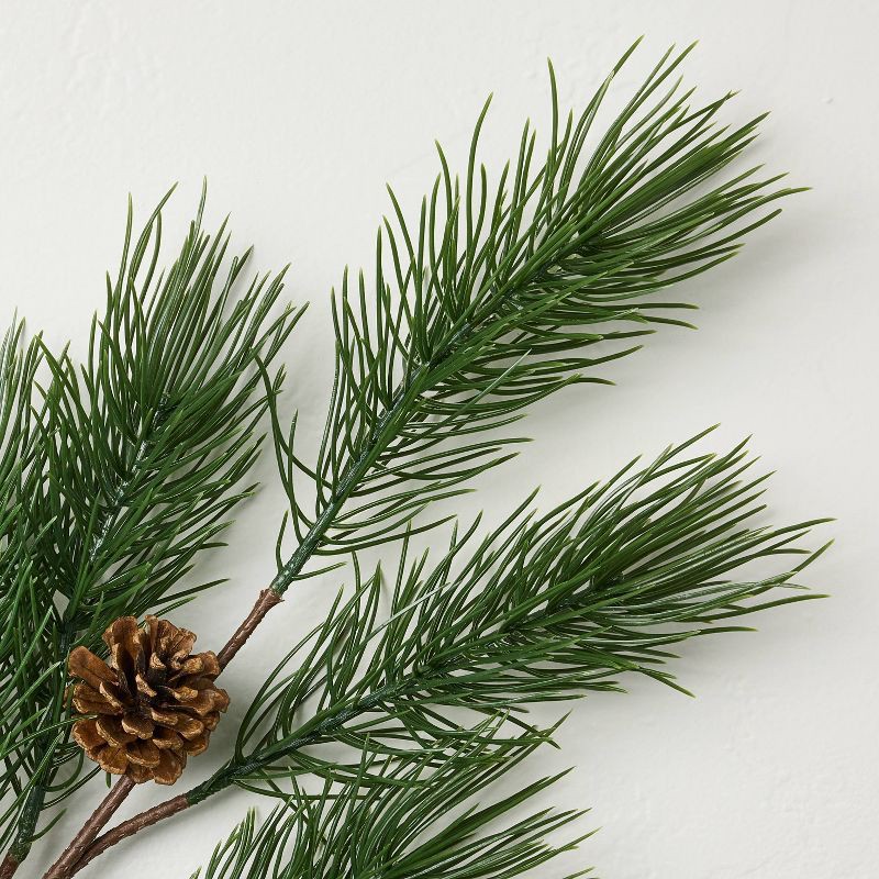 slide 3 of 3, Hearth & Hand with Magnolia 25" Pine Artificial Stem - Hearth & Hand™ with Magnolia, 1 ct