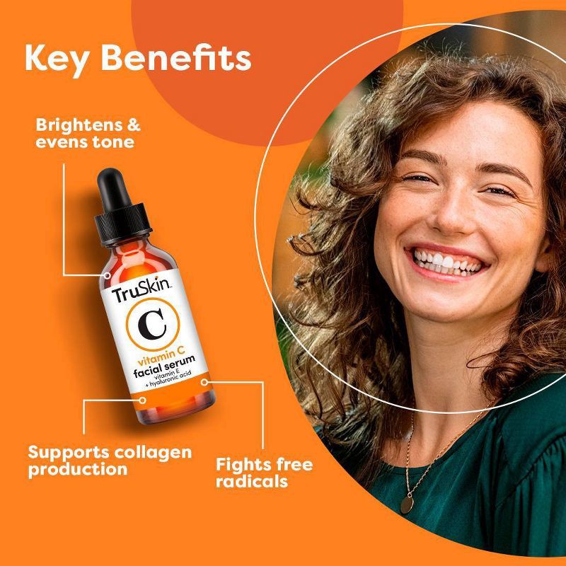 slide 3 of 4, TruSkin Vitamin C Facial Serum - 0.4 fl oz, 0.4 fl oz