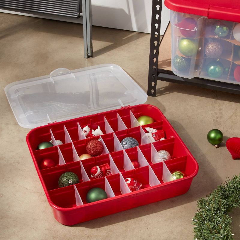 slide 2 of 3, Adjustable Ornament Case - Brightroom™, 1 ct