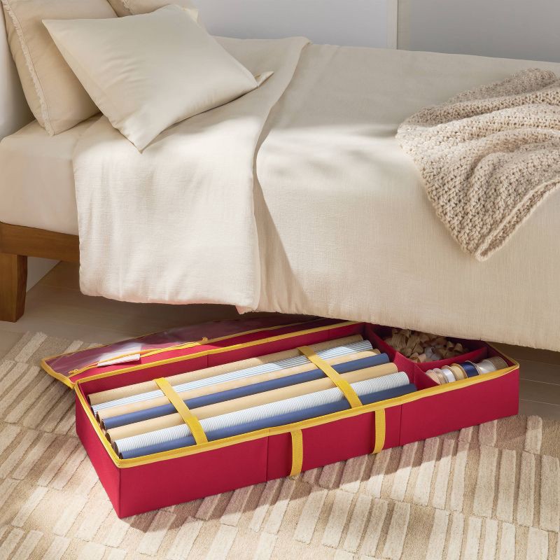 slide 2 of 3, Soft Sided Adjustable Wrap and Trim Organizer - Brightroom™, 1 ct