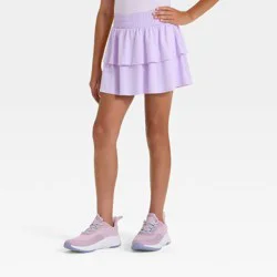 Girls' Ruffle Skort - All In Motion™ Lilac Purple S