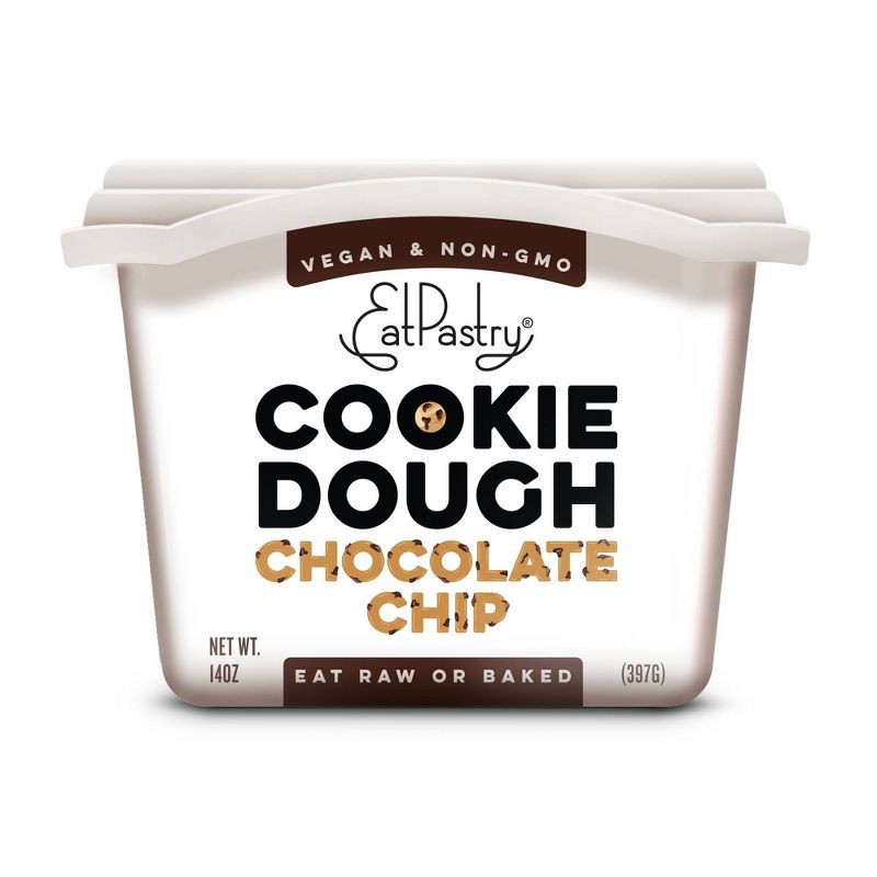 slide 1 of 4, EatPastry Chocolate Chip Cookie Dough - 14oz, 14 oz
