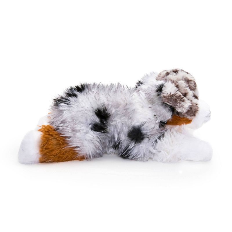 slide 4 of 7, FAO Schwarz 15" Adopt-A-Pets Plush Aussie Shepherd, 1 ct