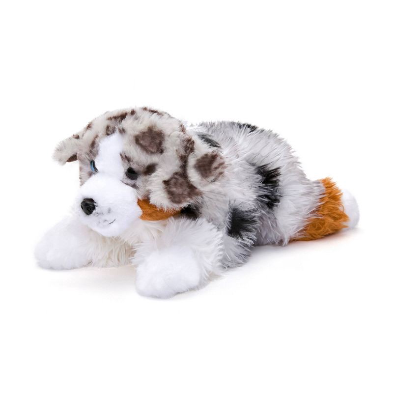 slide 5 of 7, FAO Schwarz 15" Adopt-A-Pets Plush Aussie Shepherd, 1 ct