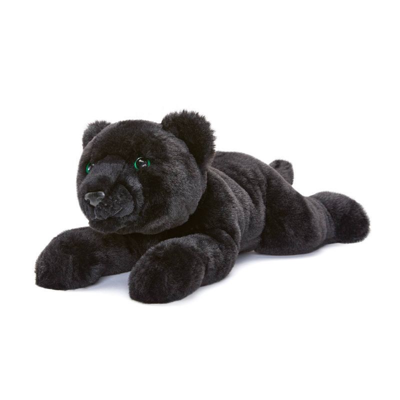 slide 5 of 7, FAO Schwarz 15" Adopt-A-Pets Black Panther Plush, 1 ct