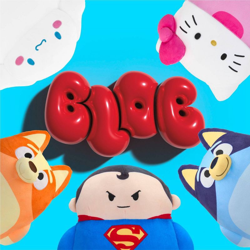 slide 9 of 9, FAO Schwarz 10" Superman Blob Plush, 1 ct