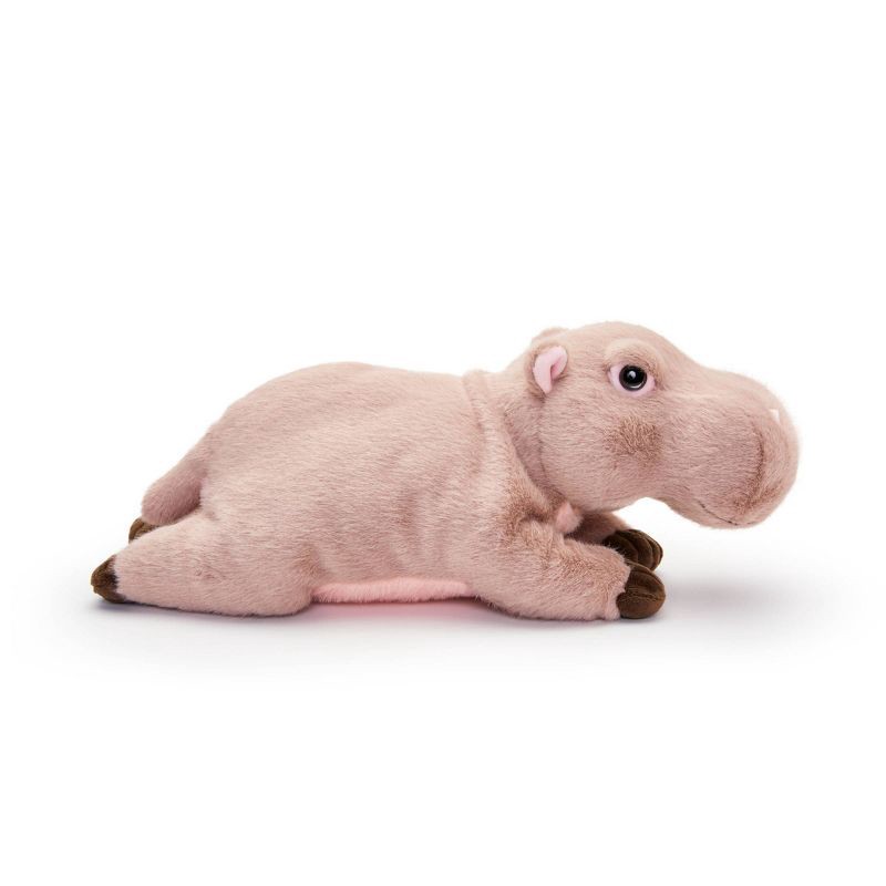 slide 4 of 7, FAO Schwarz 15" Adopt-A-Pets Plush Hippo, 1 ct