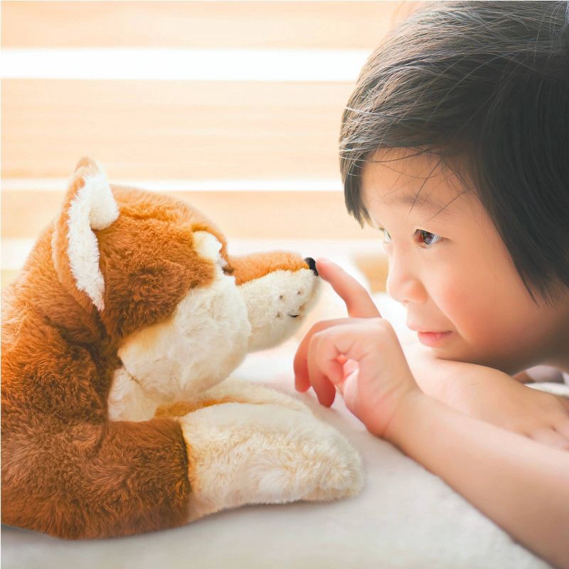 slide 2 of 7, FAO Schwarz 22" Adopt-A-Pets Shiba Inu Plush, 1 ct