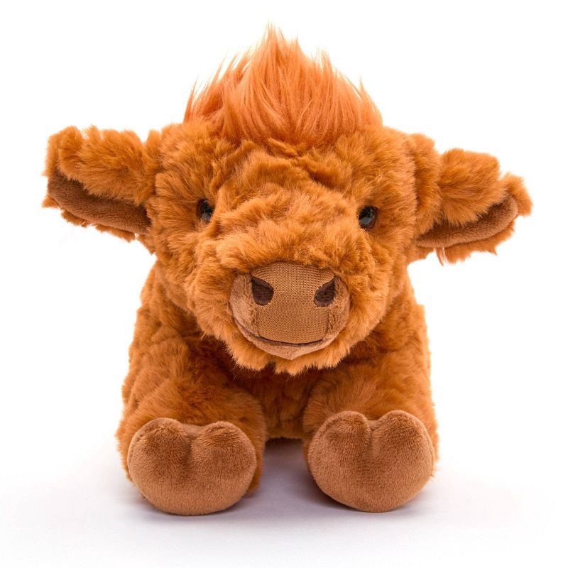 slide 6 of 7, FAO Schwarz 15" Adopt-A-Pets Highland Cow Plush, 1 ct