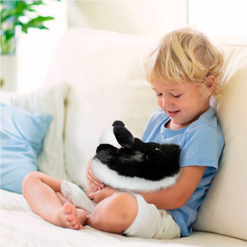 slide 2 of 5, FAO Schwarz 10" Big Tails Skunk Plush, 1 ct