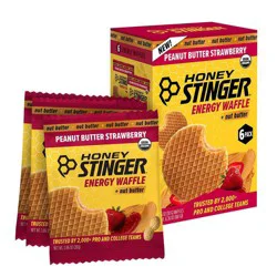 Honey Stinger Strawberry/Peanut Butter Energy Bar - 1.31 oz/6 pk