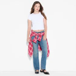 Women's Low-Rise Bootcut Jeans - Wild Fable™ Medium Wash 6