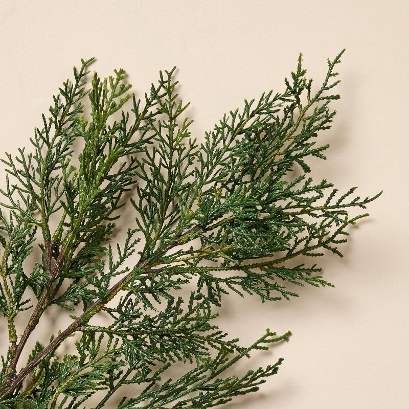 slide 3 of 3, Hearth & Hand with Magnolia 25" Cedar Artificial Stem - Hearth & Hand™ with Magnolia, 1 ct