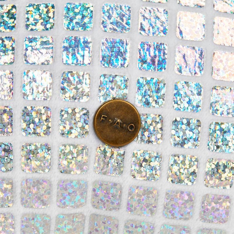 slide 5 of 5, FAO Schwarz 9” Glow Brights Disco Ball Plush, 1 ct