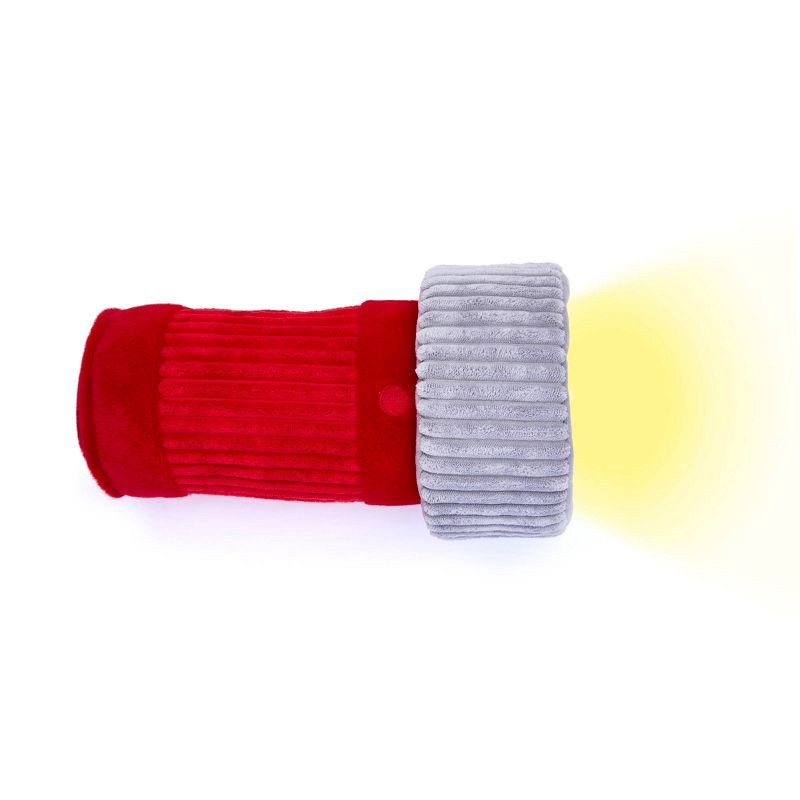 slide 3 of 6, FAO Schwarz 11” Glow Brights Flashlight Plush, 1 ct