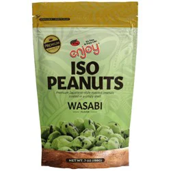 Enjoy Iso Peanuts Wasabi - 7oz