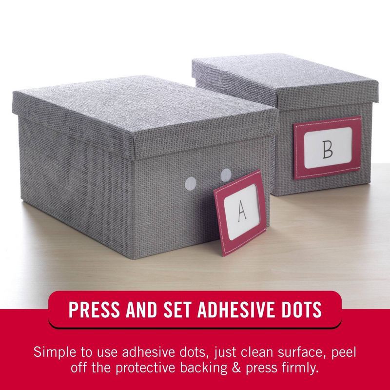 slide 3 of 9, VELCRO 5/8" 15ct Sticky Back Dots Mounting Adhesive for Classroom and Office Organization White, 15 ct