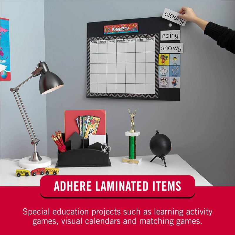 slide 5 of 9, VELCRO 5/8" 15ct Sticky Back Dots Mounting Adhesive for Classroom and Office Organization White, 15 ct