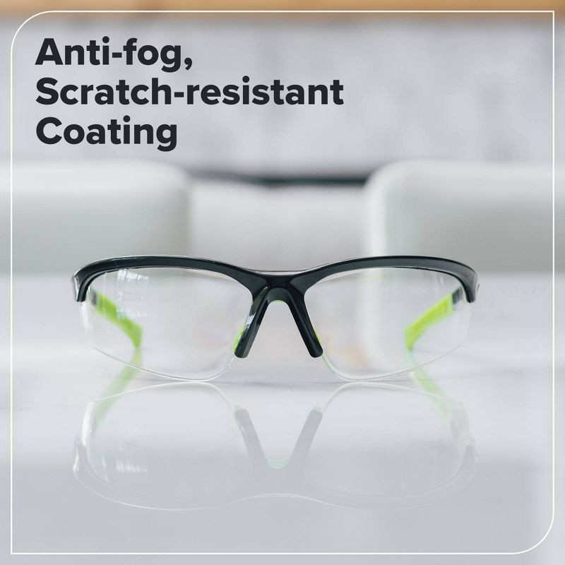 slide 3 of 5, Greenworks Eye Safety Glasses, 1 ct