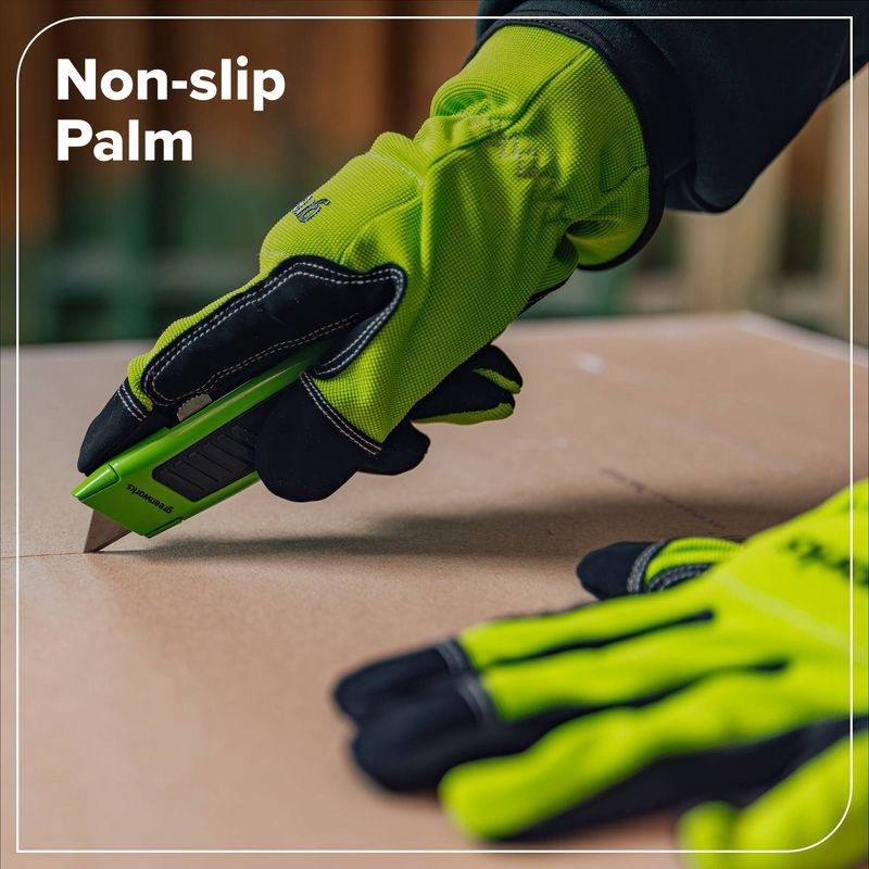 slide 2 of 5, Greenworks Multi-Purpose Work Gloves, 1 ct
