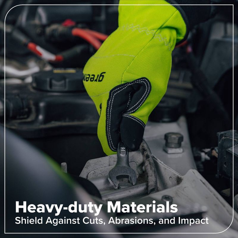 slide 3 of 5, Greenworks Multi-Purpose Work Gloves, 1 ct