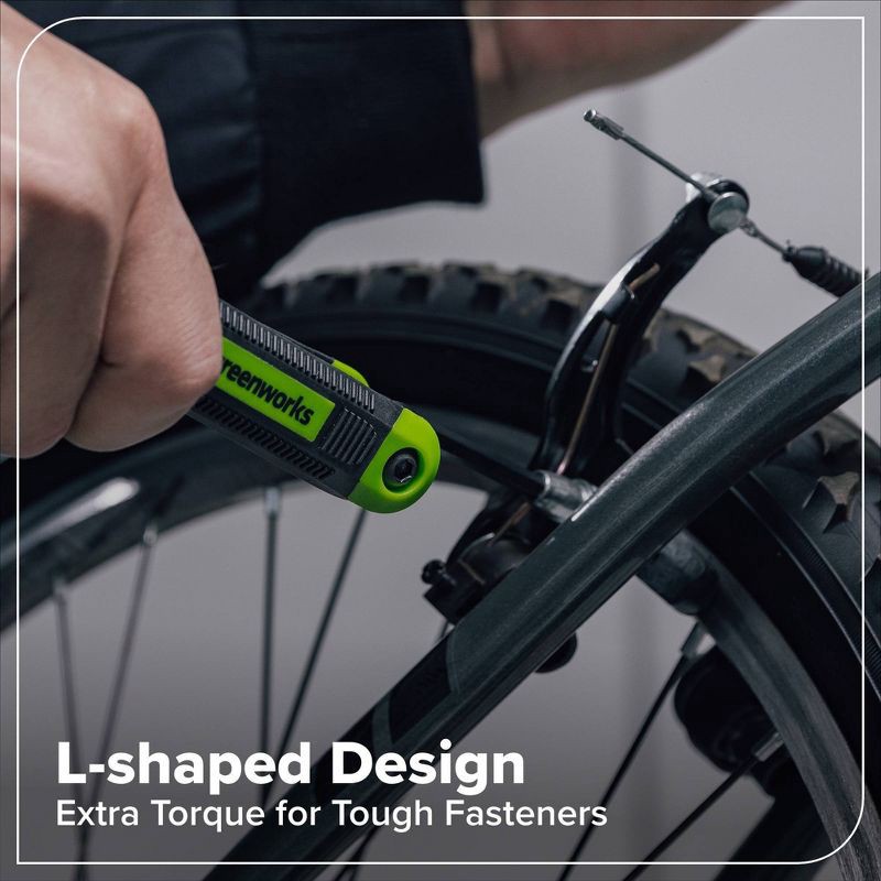 slide 4 of 5, Greenworks SAE & Metric Hex Wrench Set, 1 ct