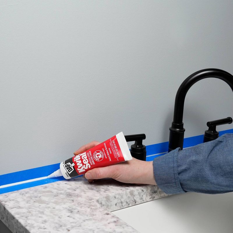 slide 5 of 10, DAP Kwik Seal 2.8oz White, 2.8 oz