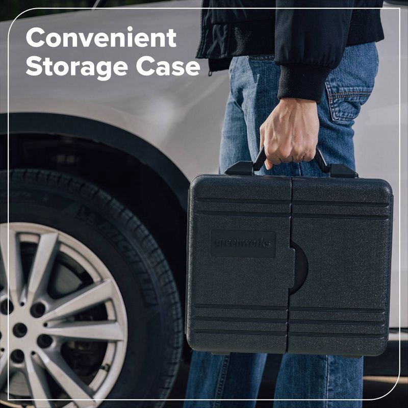 slide 6 of 7, Greenworks 102pc Mechanics Tool Kit, 102 ct