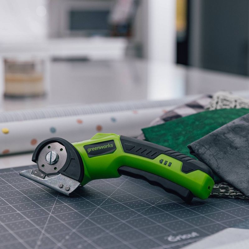slide 2 of 8, Greenworks 4V Rotary Cutter, 1 ct