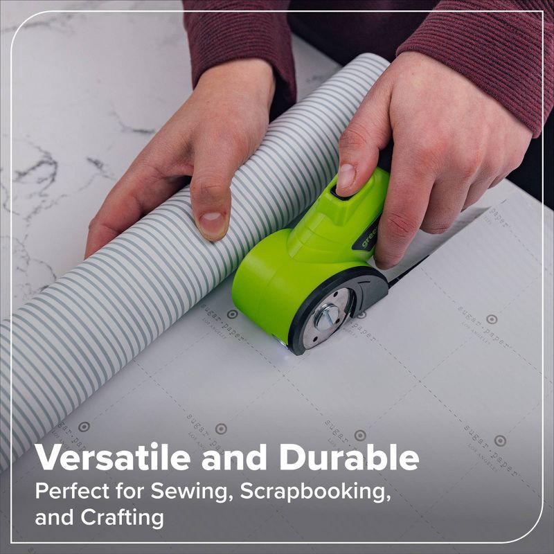 slide 6 of 8, Greenworks 4V Rotary Cutter, 1 ct