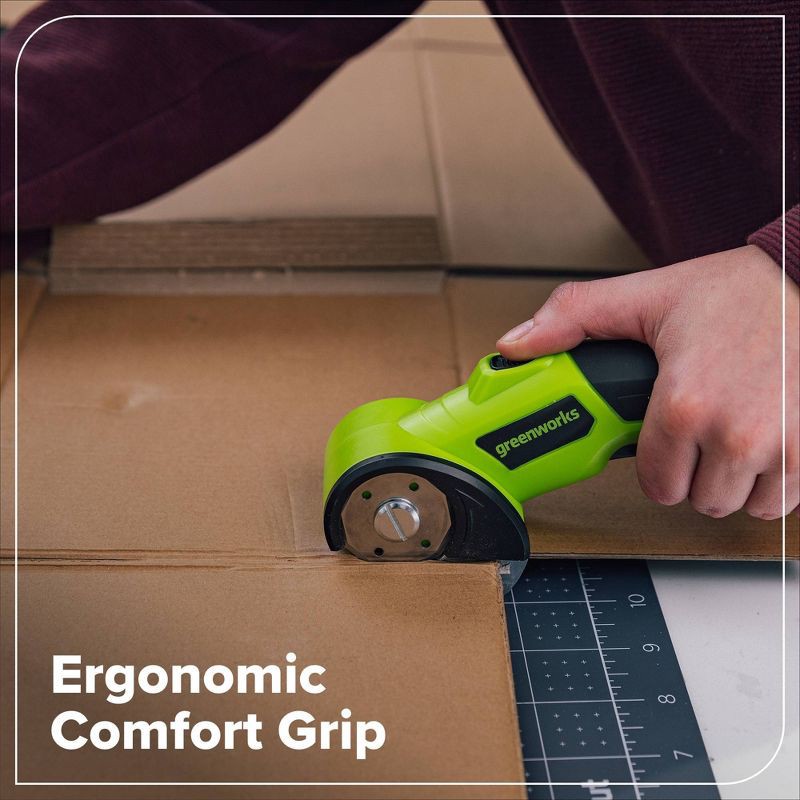 slide 7 of 8, Greenworks 4V Rotary Cutter, 1 ct