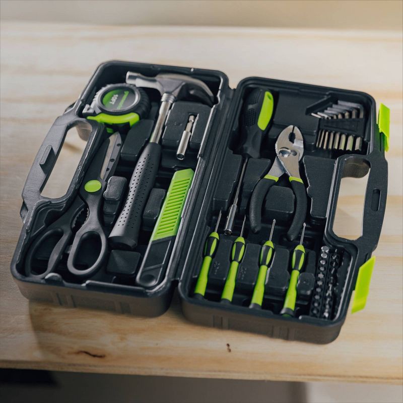 slide 2 of 5, Greenworks 40pc Household Tool Kit, 40 ct