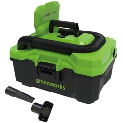 Greenworks POWERALL 24V Cordless Brushless 3Gal Wet/Dry Vac with 4Ah Battery and Charger