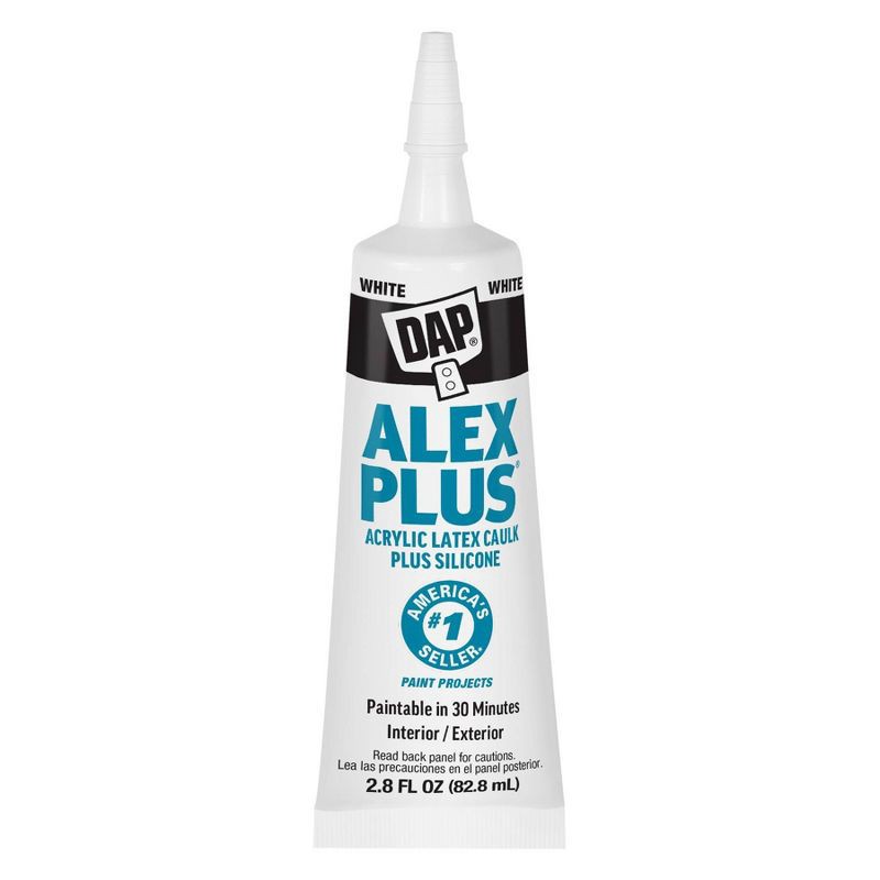 slide 1 of 10, DAP Alex Plus 2.8oz White, 2.8 oz