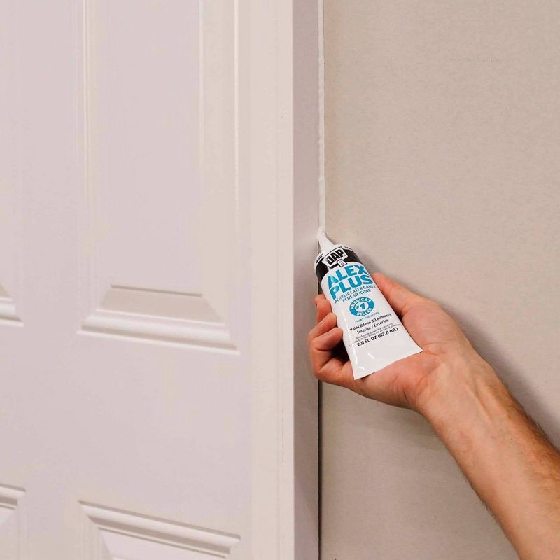 slide 5 of 10, DAP Alex Plus 2.8oz White, 2.8 oz