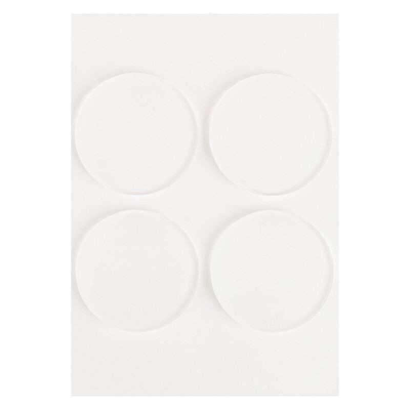 slide 6 of 13, Duck Max Nano-Grab Gel Mounting Circles Clear 24ct, 24 ct