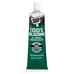 DAP All - Purpose 100% Silicone Clear 2.8oz