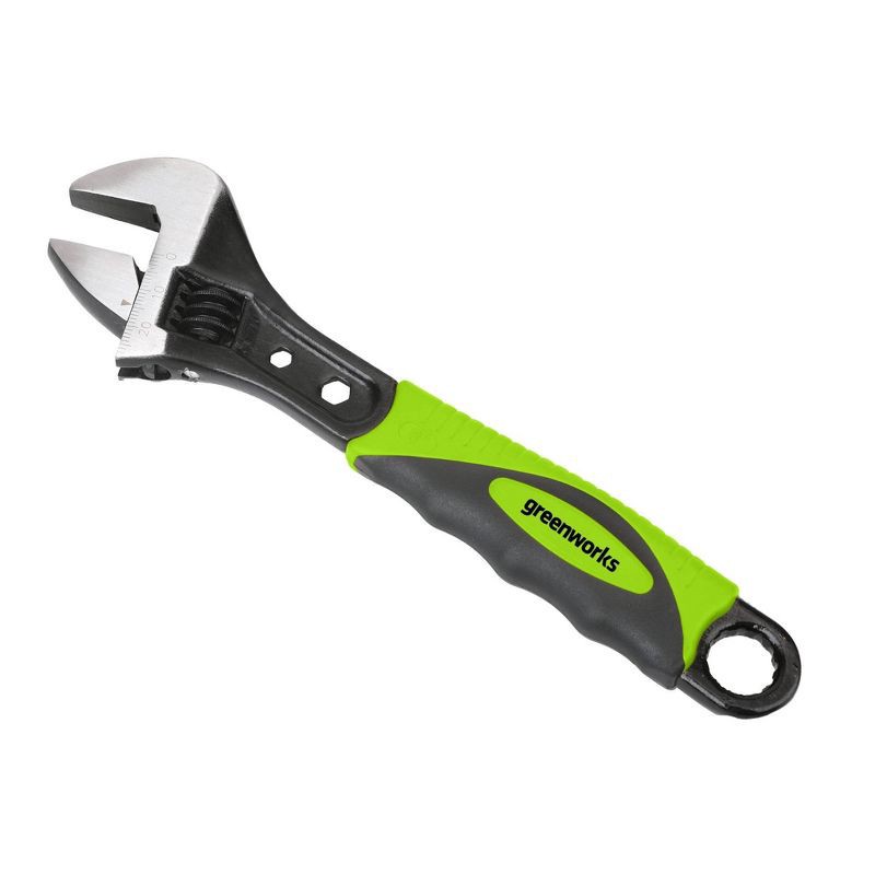 slide 1 of 5, Greenworks 8" Adjustable Wrench, 1 ct