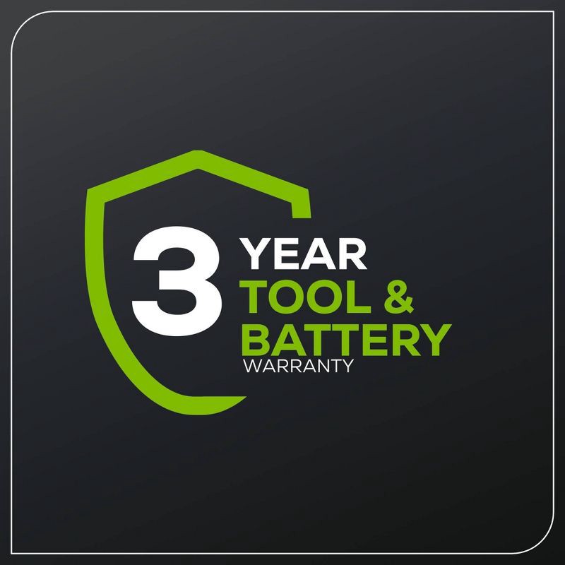 slide 8 of 8, Greenworks POWERALL 24V Cordless Brushless Drill/Driver with 2Ah Battery and Charger, 1 ct