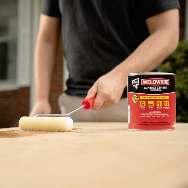slide 3 of 4, DAP Weldwood Contact Cement Can 3 fl oz Clear, 3 fl oz