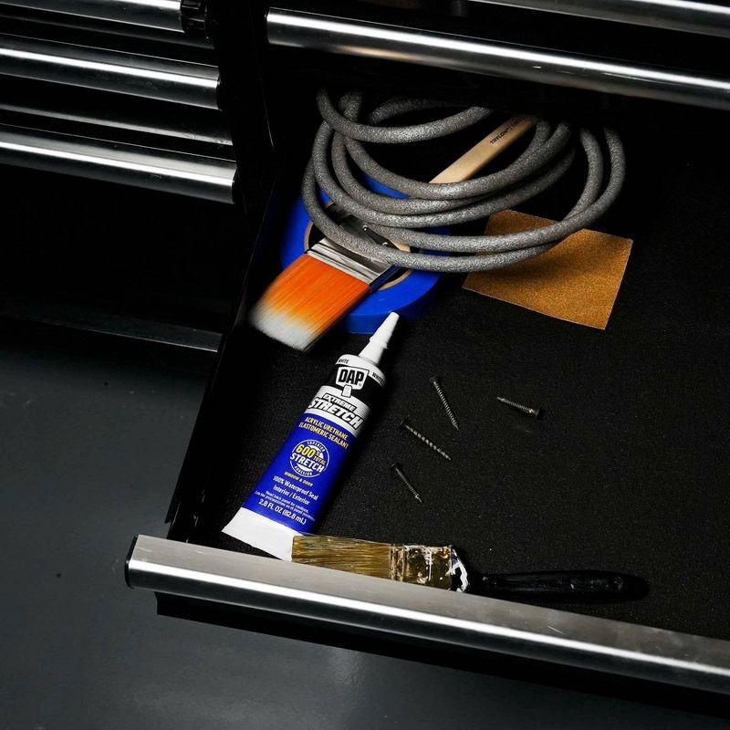 slide 4 of 8, DAP Extreme Stretch White 2.8oz White, 2.8 oz