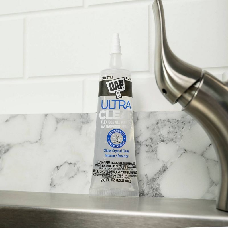 slide 4 of 8, DAP Ultra Clear 2.8oz, 2.8 oz