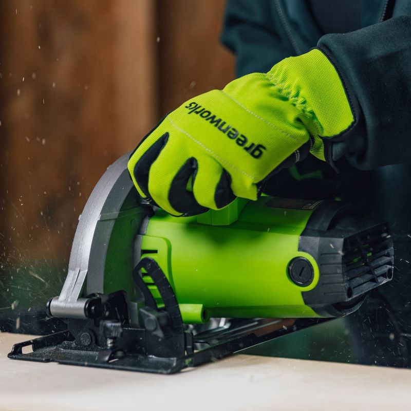 slide 2 of 8, Greenworks 13-Amp 7-1/4-in Corded Circular Saw, 1 ct