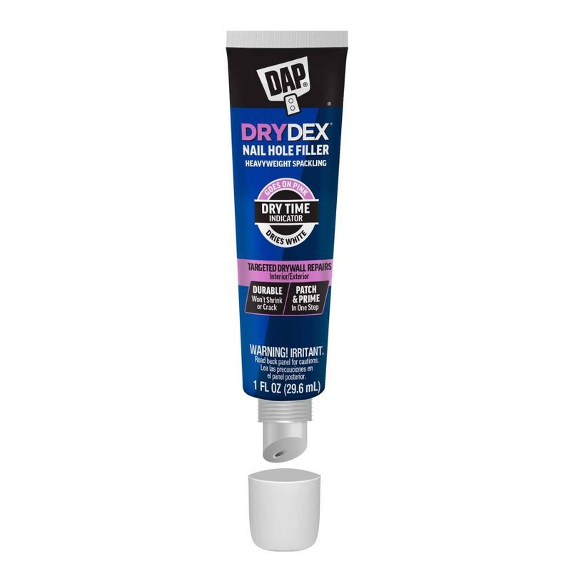 slide 2 of 5, DAP Drydex Spackling 1.0oz Chalk White, 1 oz