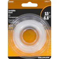 Hillman Invisi Cord 25'/15lb
