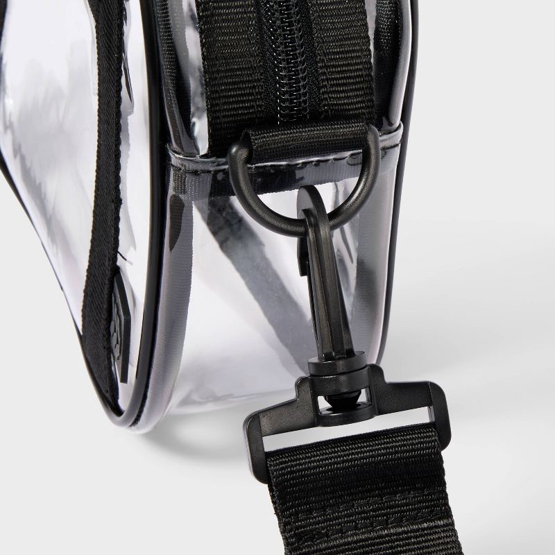 slide 2 of 3, Clear Waist Bag - All In Motion™ - Black, 1 ct