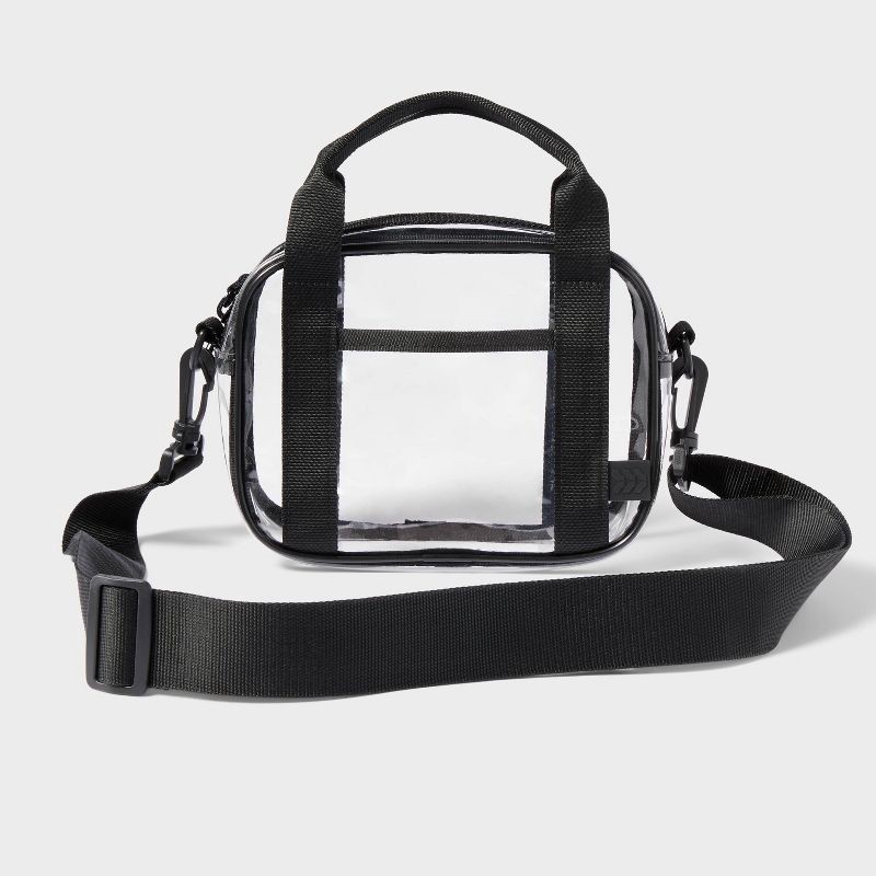 slide 1 of 3, Clear Waist Bag - All In Motion™ - Black, 1 ct