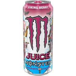 Monster Energy Viking Berry Juice + Energy Drink - 16 fl oz